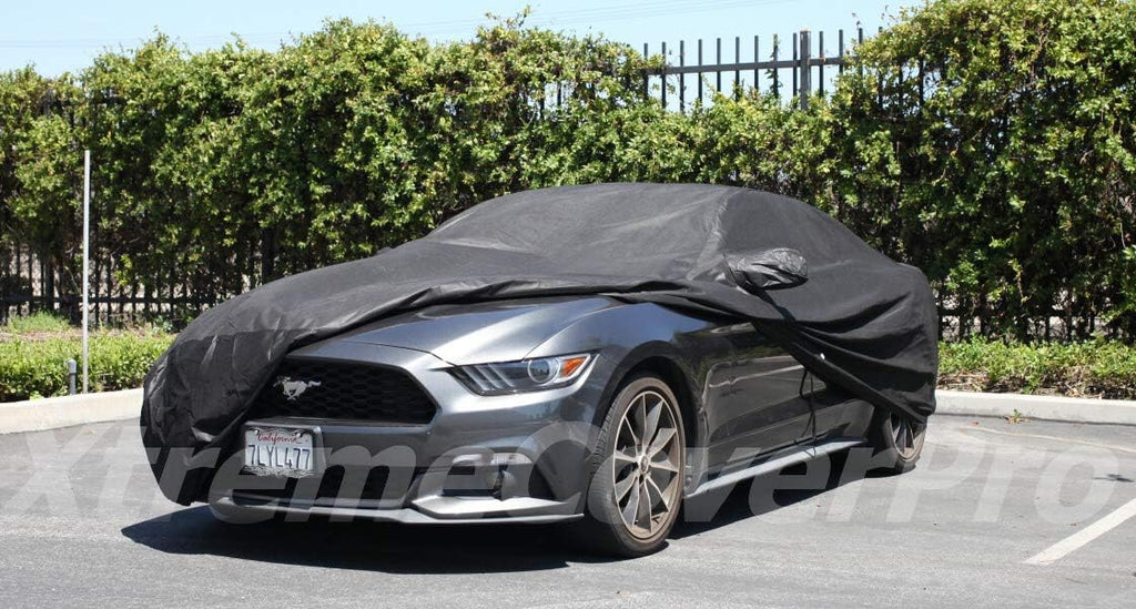 Custom Fit Car Cover Ford Mustang Grey L518380