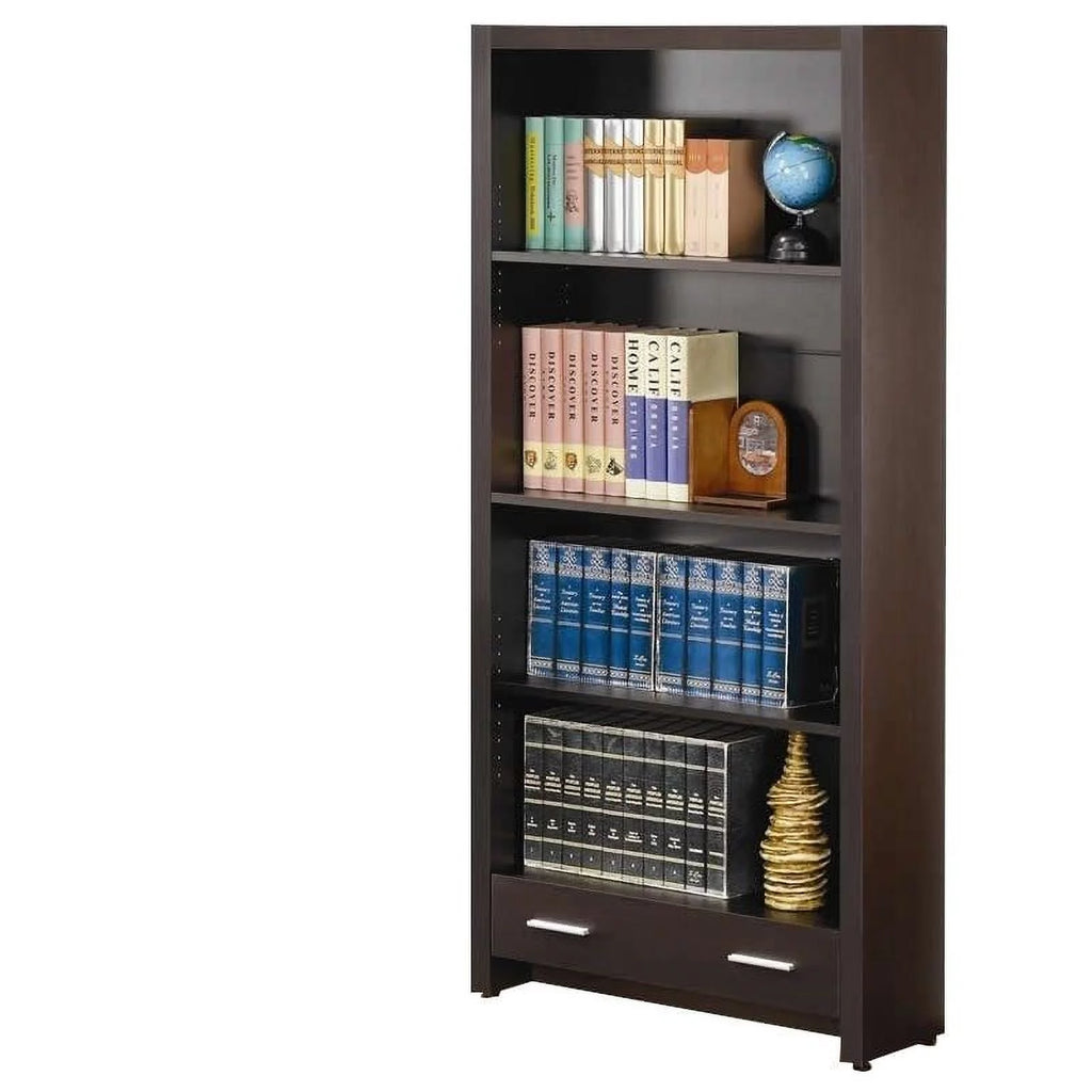 3 Piece Set with Computer Desk Bookcase and Office Chair O712549