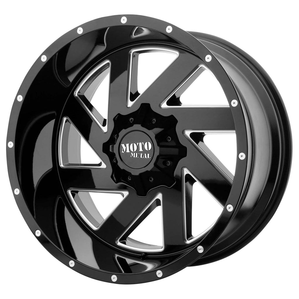 Gloss Black Milled Wheels R76216