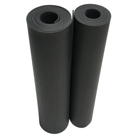 Black 1/4 in. Rubber Sheets and Rolls D5573