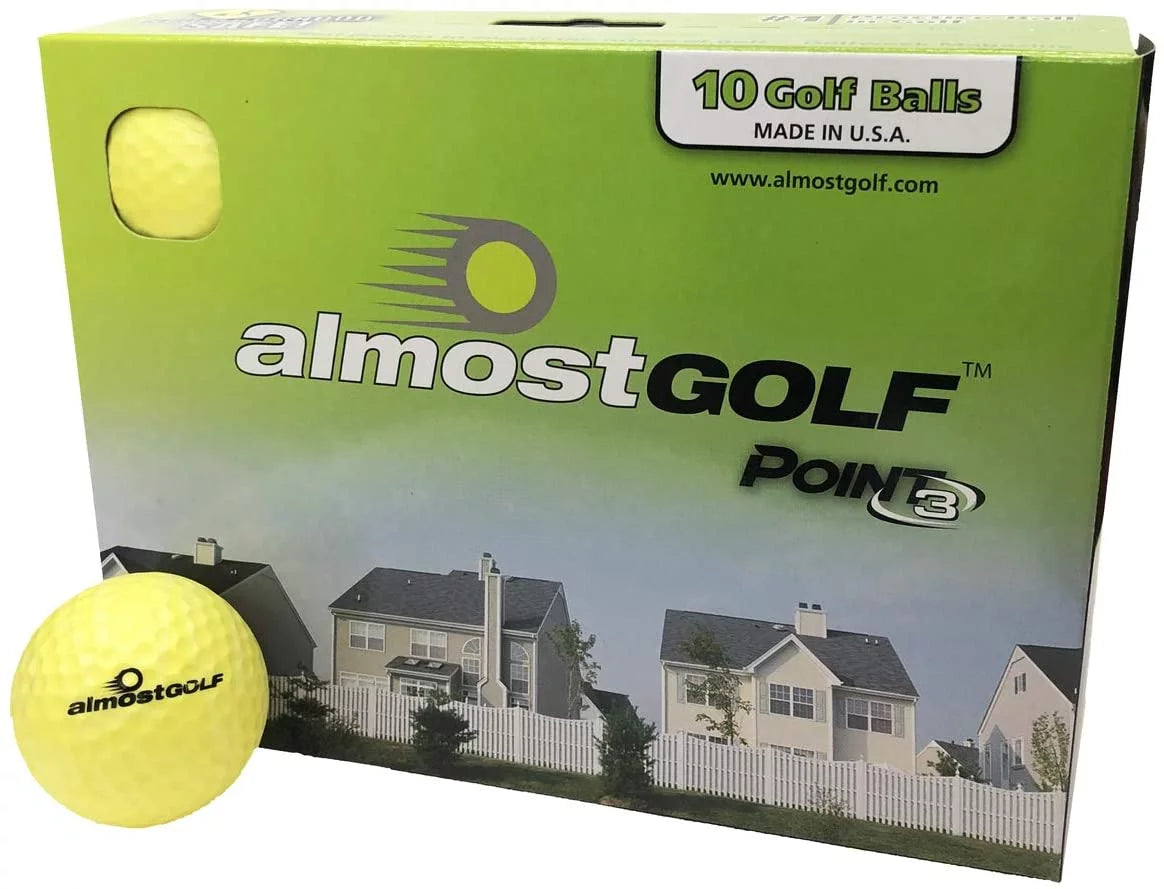 Yellow Practice Golf Ball 10 Pack N143