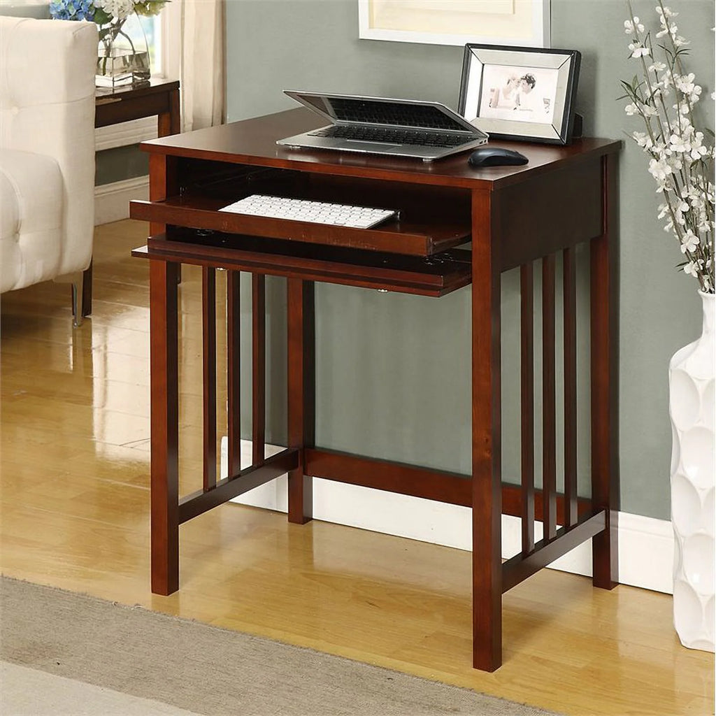 Espresso Wood Desk W543216