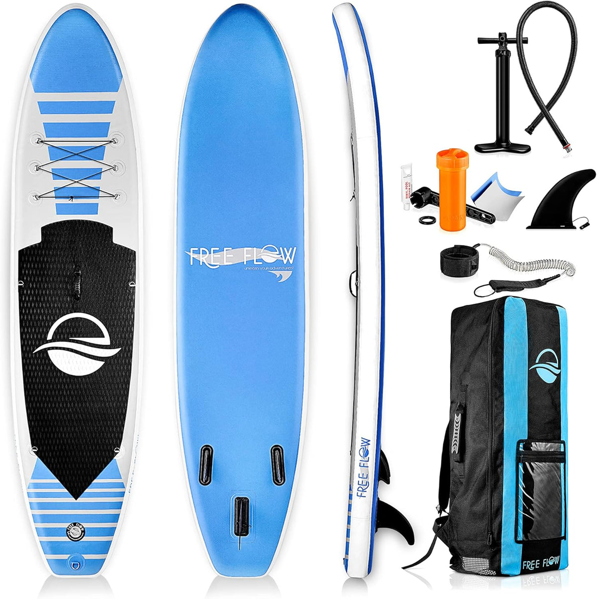 6 Inches Thick Inflatable Stand Up Paddle Board with Carry Bag Z763