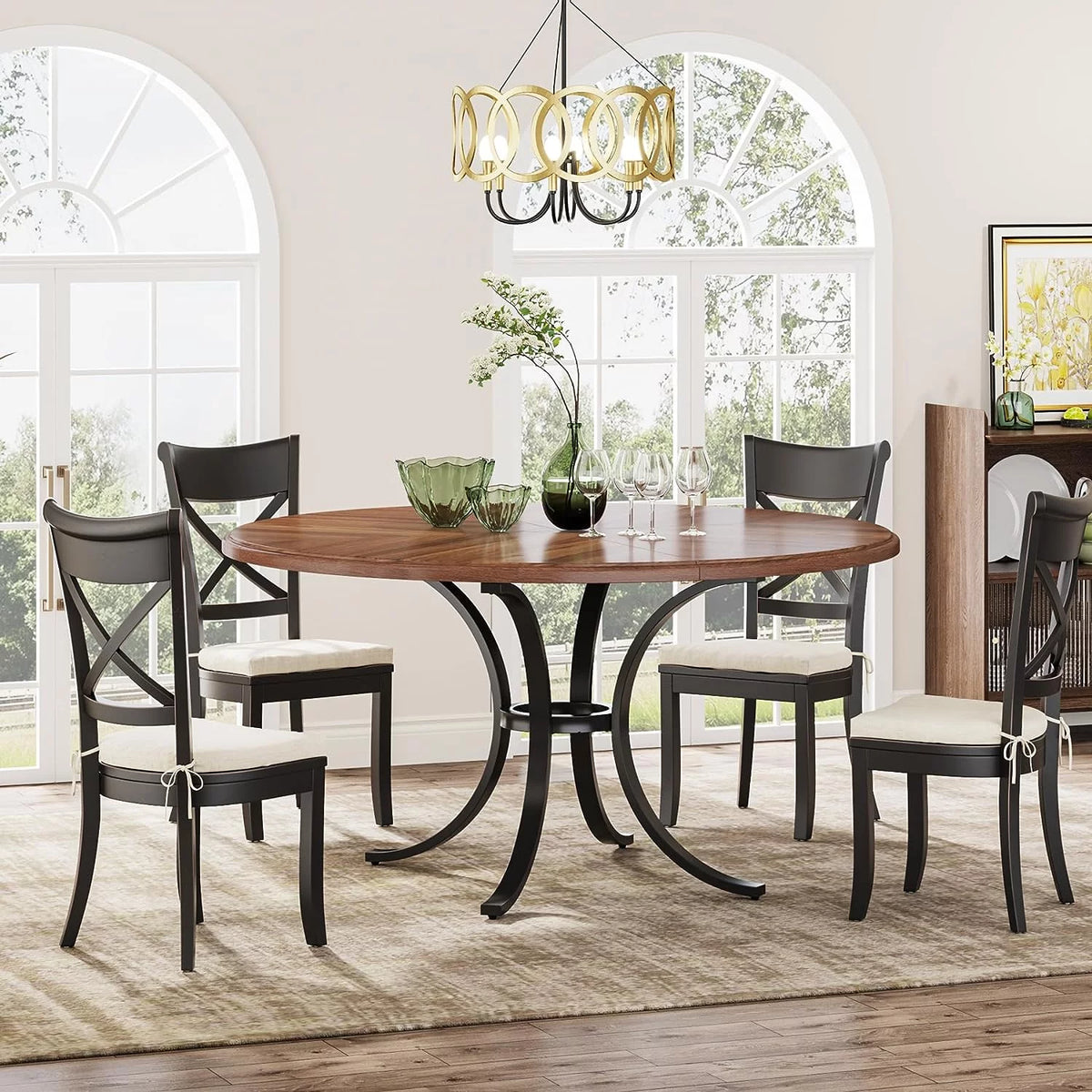 Round Dining Table for 4-6 People U5288
