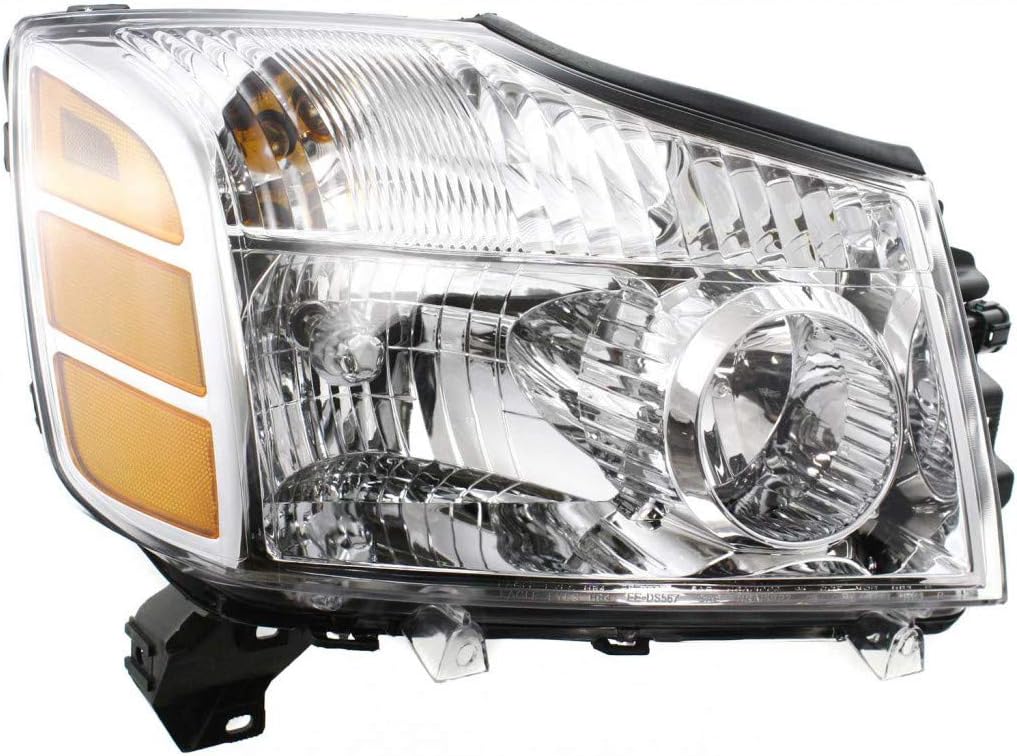 Headlight Assembly Pair for Nissan Armada 2004 2005 2006 M935