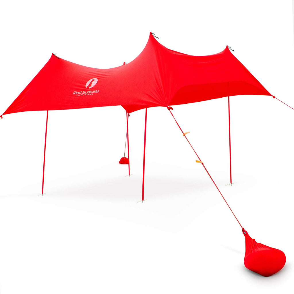 Red Large Beach Sun Shade Canopy Tent R215