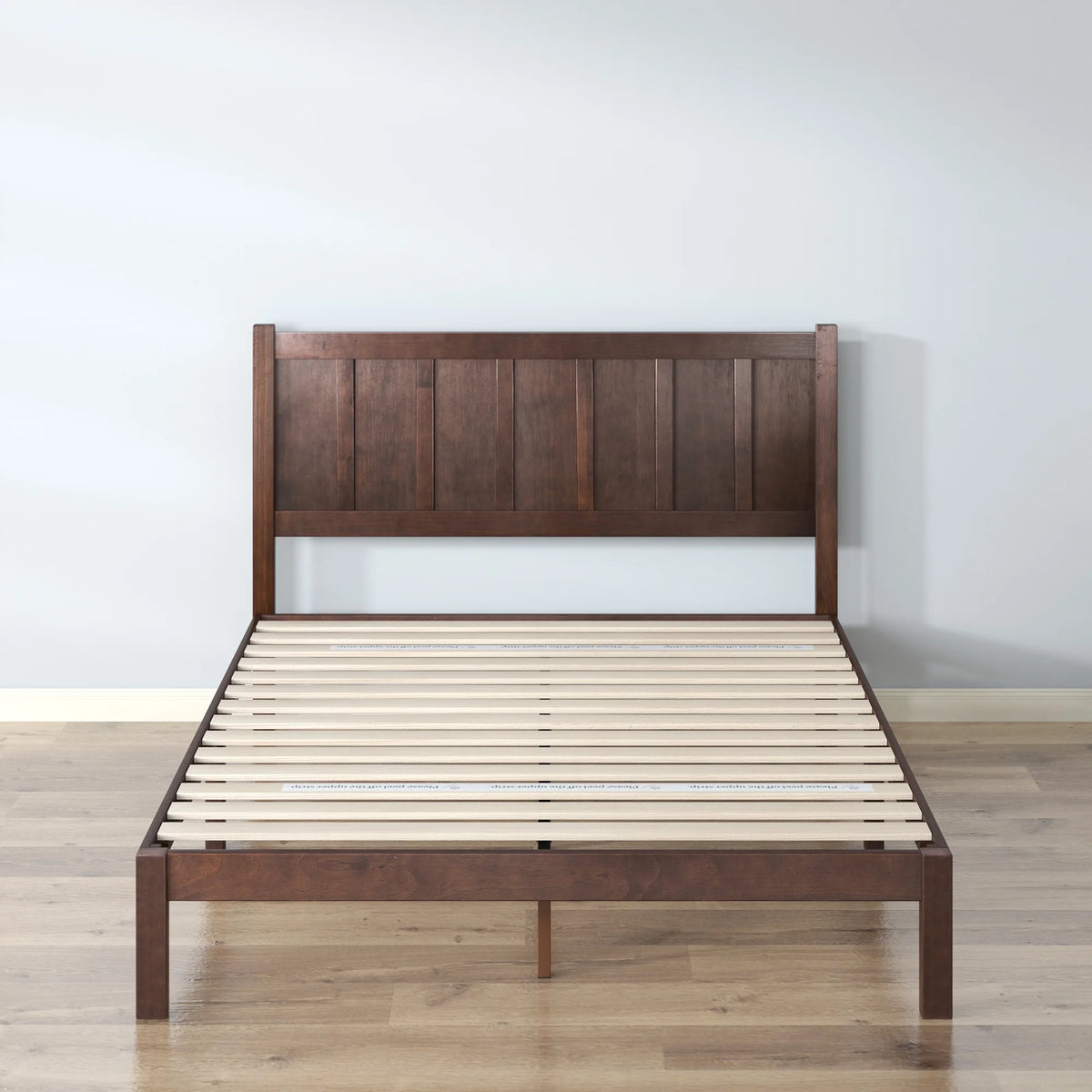 Full Acacia Wood Platform Bed Frame Y8345
