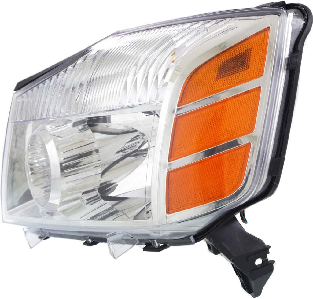Headlight Assembly Pair for Nissan Armada 2004 2005 2006 M935
