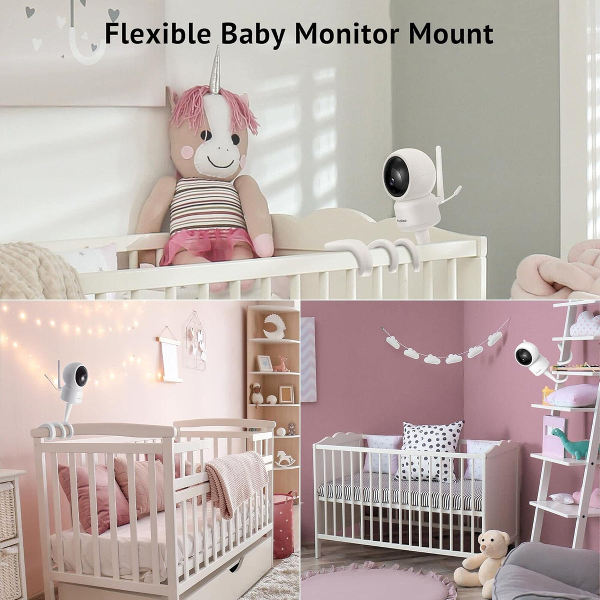 1080p HD Baby Monitor with Camera and Audio N75218