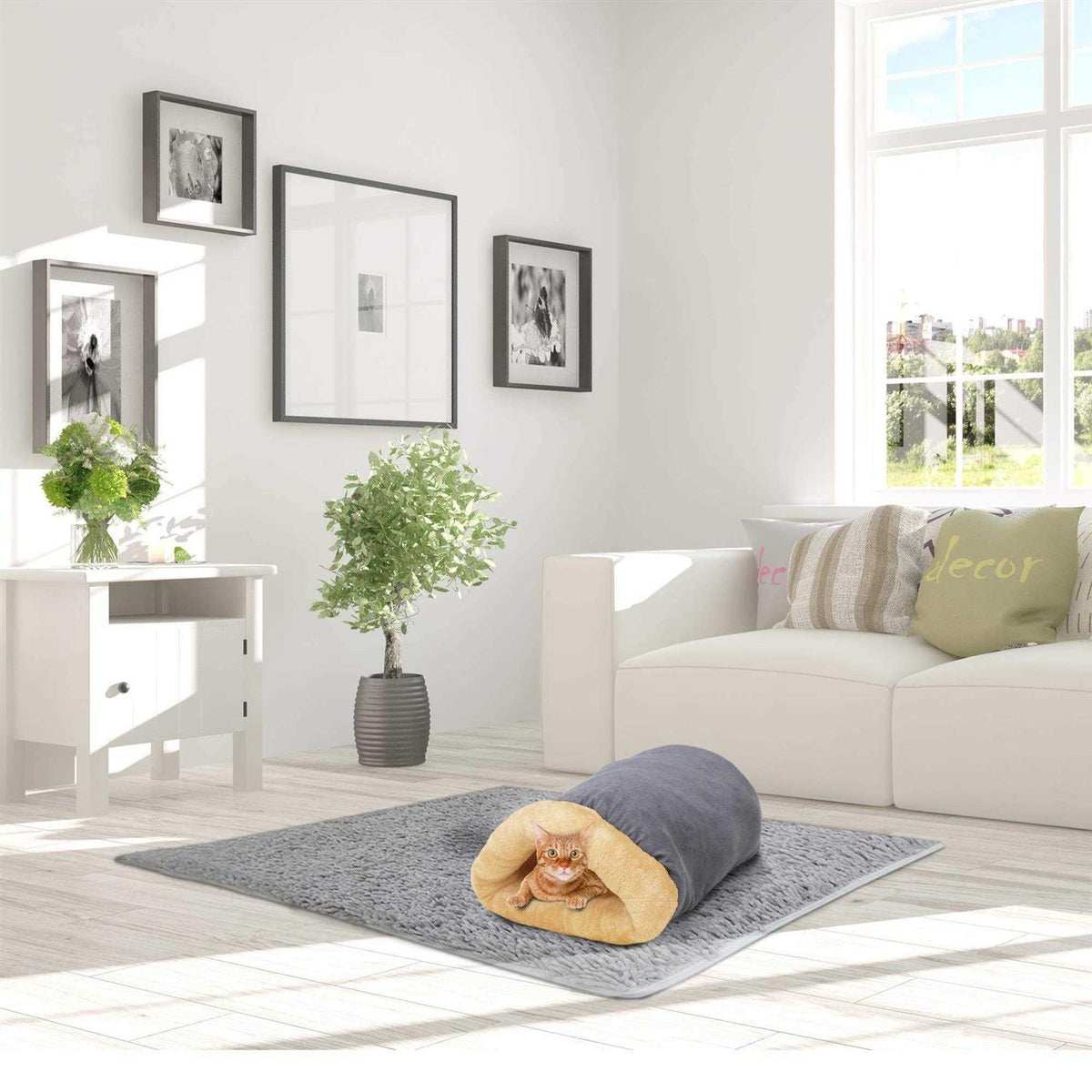4 in 1 Self Warming Cat Bed Z317595