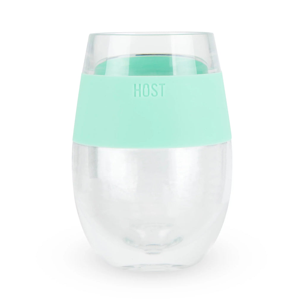 Plastic Double Wall Insulated Freezable Drink Cooling Cup Mint Green K193