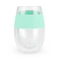 Plastic Double Wall Insulated Freezable Drink Cooling Cup Mint Green K193