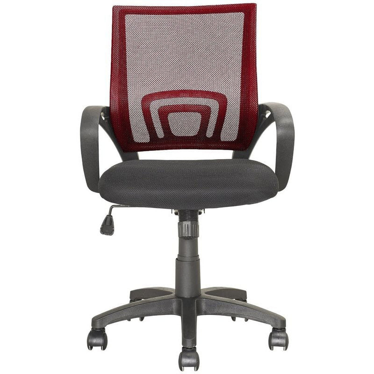 Adjustable Fabric Plastic Swivel Office Chair Y6692