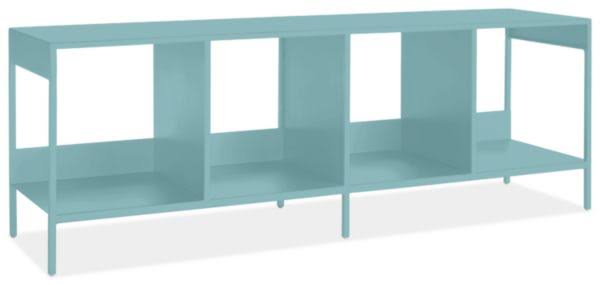 Ocean Blue Slim Cubby Bench T957040