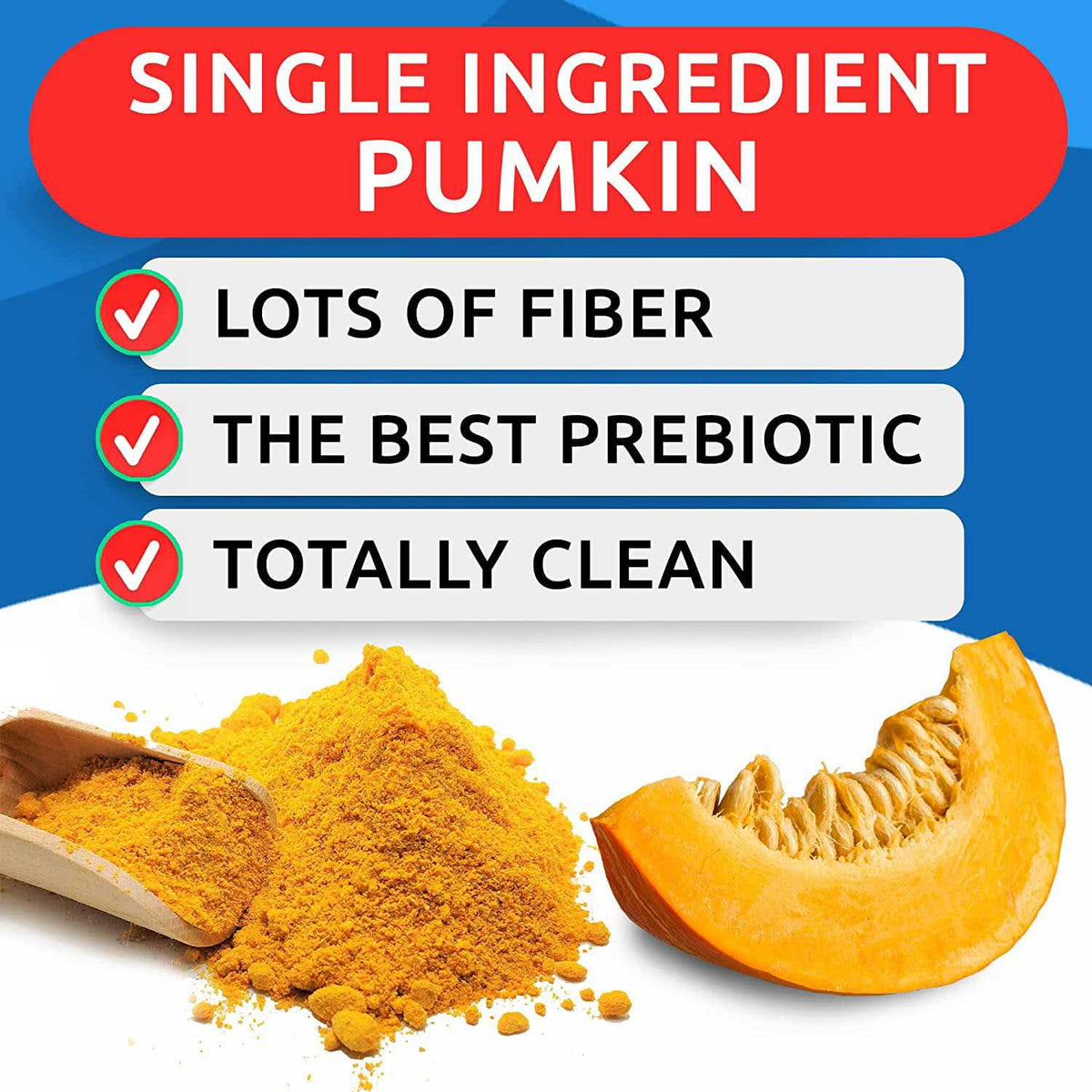 Pumpkin Powdered Fiber Supplement for Dogs 8.1oz X528