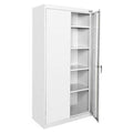 White 2 Door Storage Cabinet Y20139