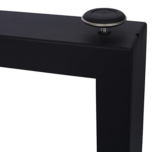 2pcs Square Metal Table Legs 28 x 24in S6420