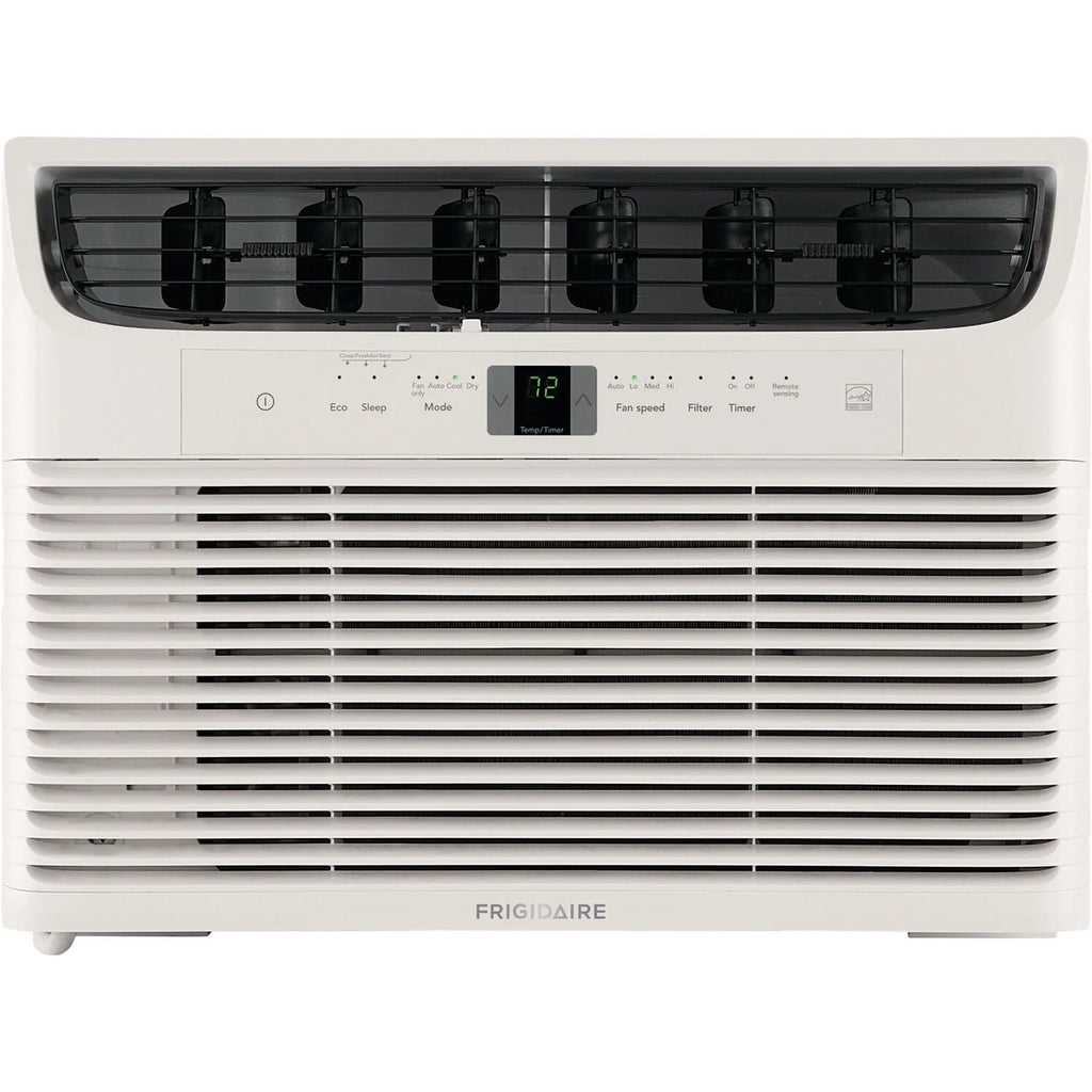 5,000 BTU 115V Window-Mounted Mini-Compact Air Conditioner with Remote Control, White M23786