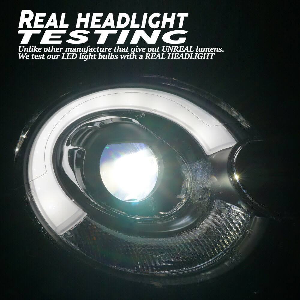 Black Crystal Headlights H6217
