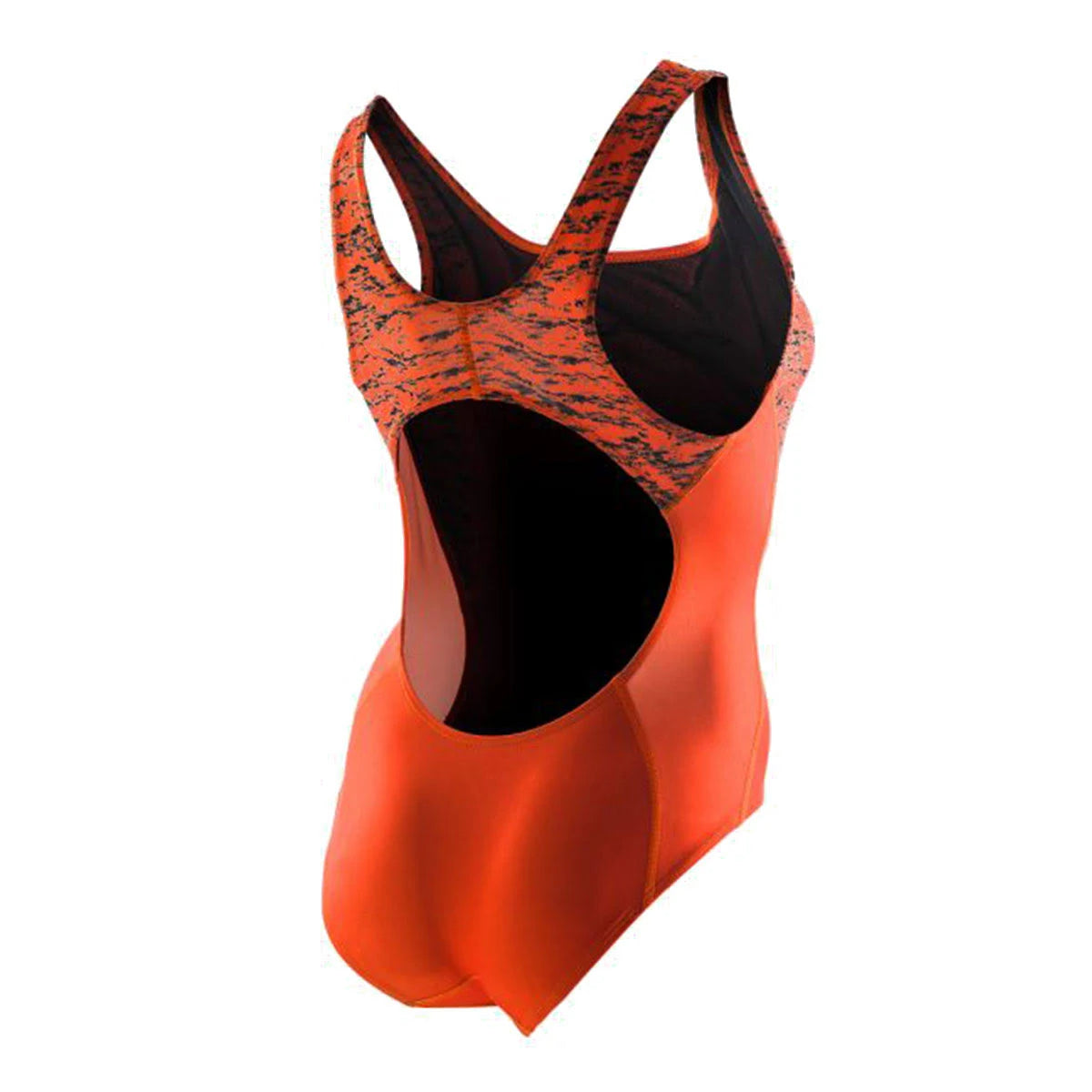 Orange Black Swimsuit R85223