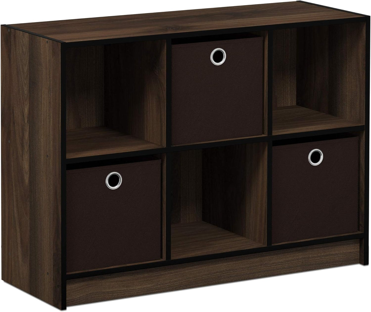White Light Blue Bookcase Storage Shelves Z1190