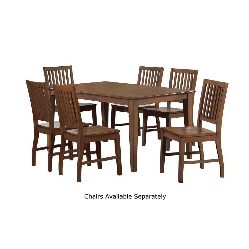 Brown Rectangular Dining Table T624