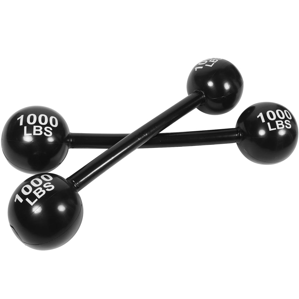 Inflatable Barbell Toy PVC Thickening Toy F96310
