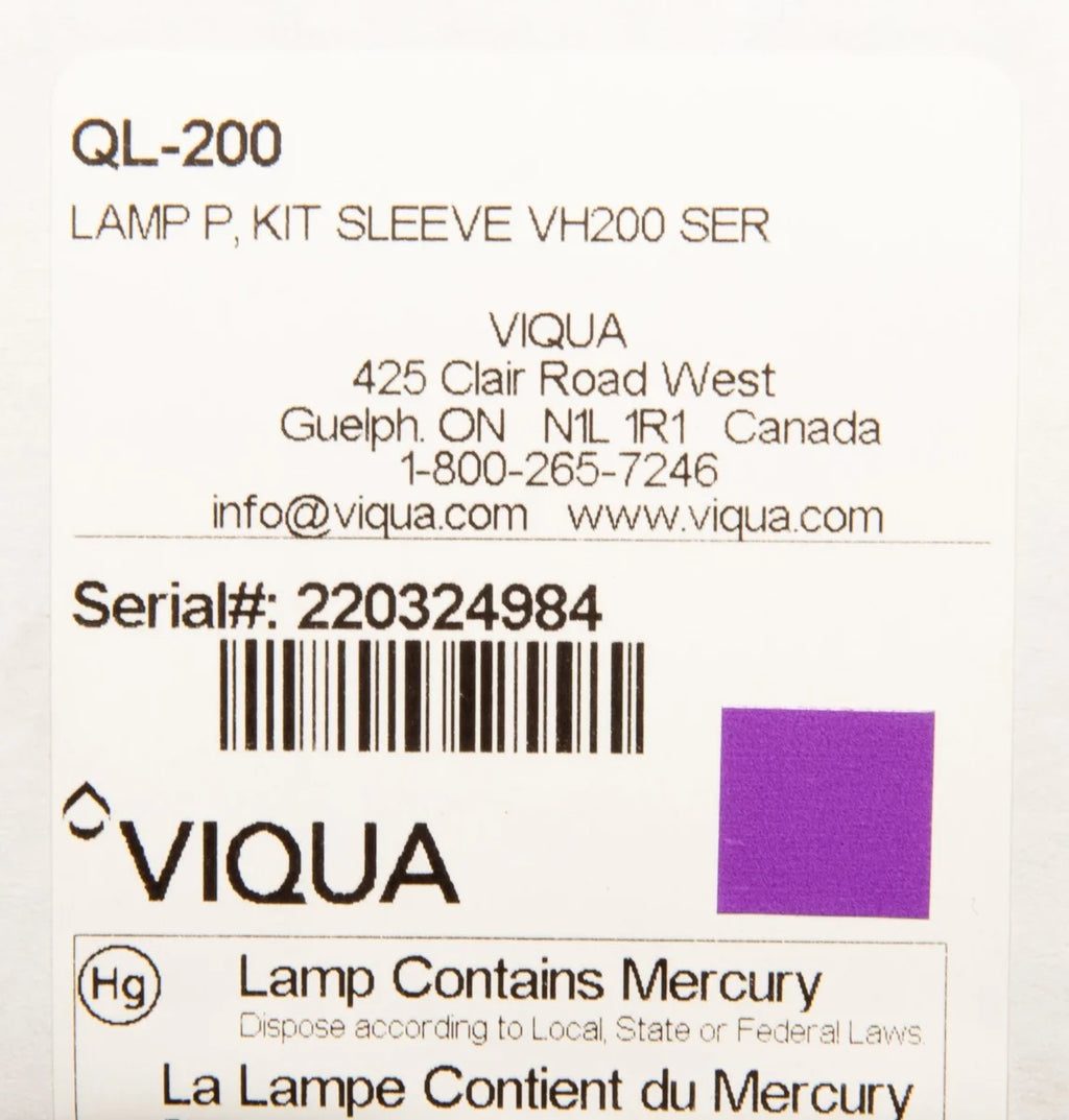 QL-200 Lamp and Sleeve Bundle C3792