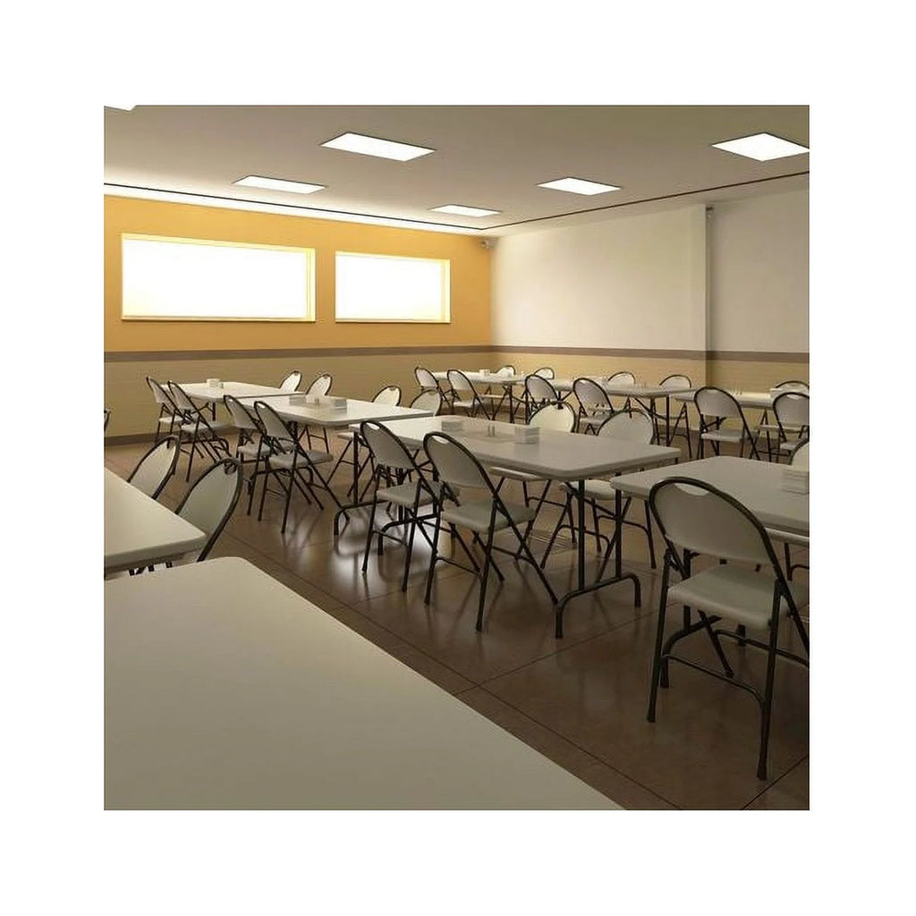 Plastic Folding Table with Blow Molded Top H5755