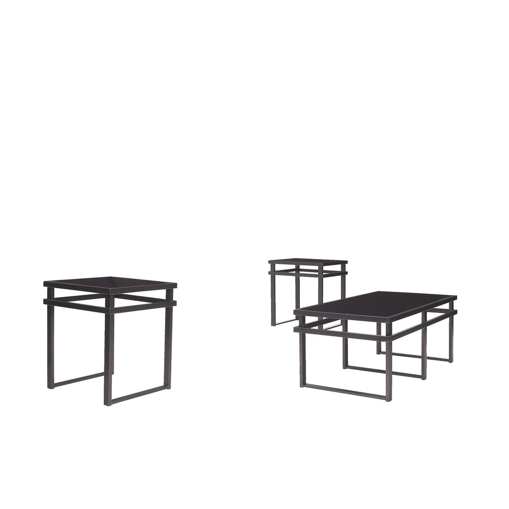 Black Table Set of 3 M23469