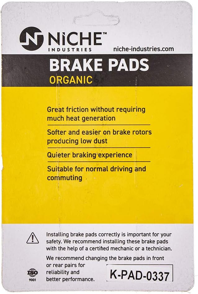 Organic Brake Pad Set Pack of 2 R71372