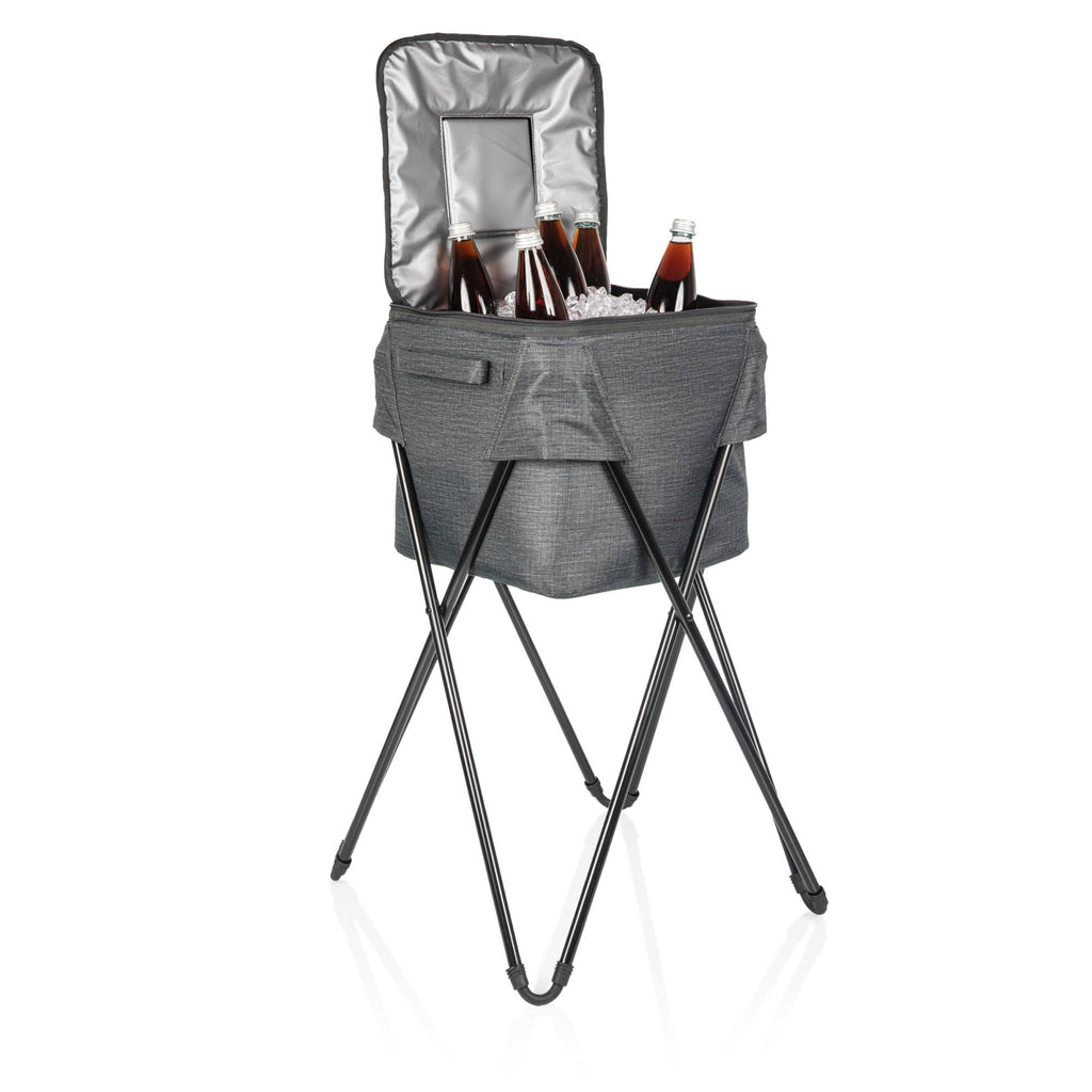 Camping Party Cooler with Stand - Gray V2434