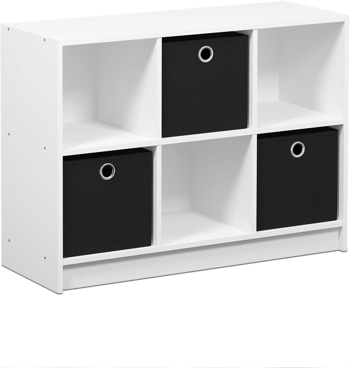 White Light Blue Bookcase Storage Shelves Z1190