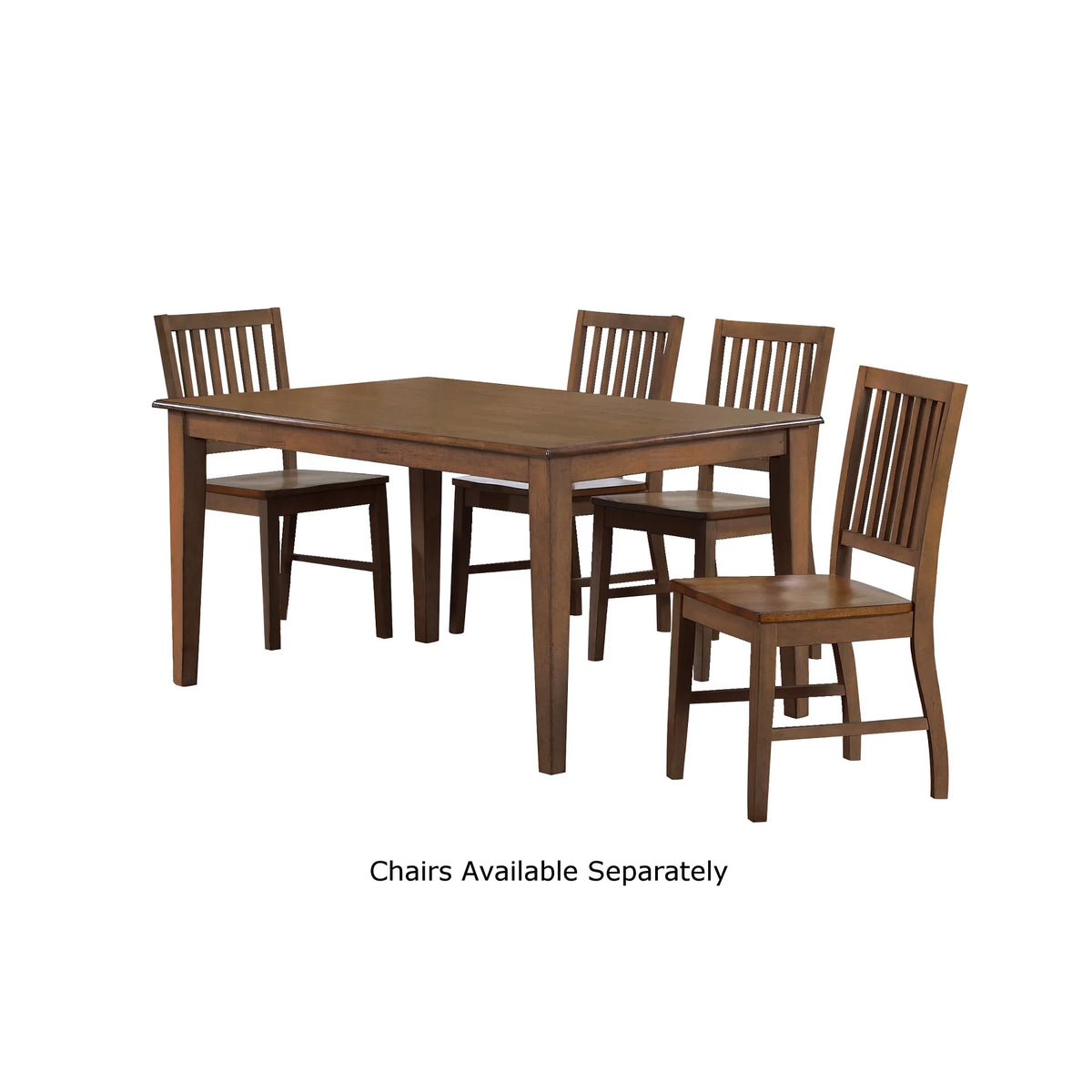 Brown Rectangular Dining Table T624
