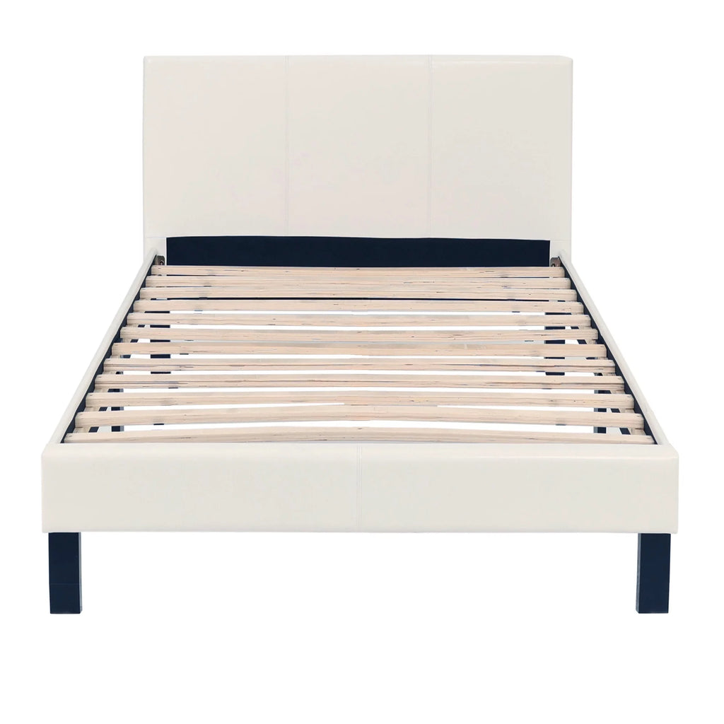 White Twin Bed G647