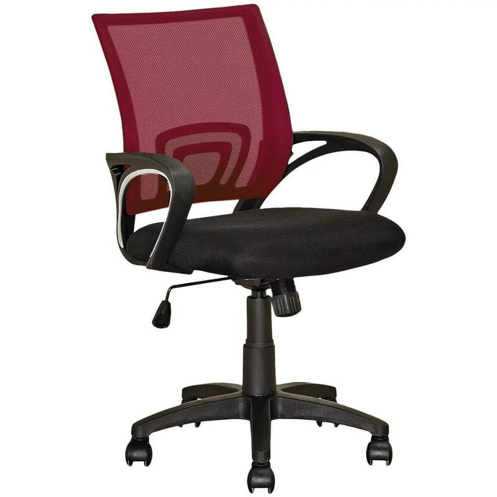 Adjustable Fabric Plastic Swivel Office Chair Y6692