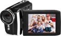 Kids Video Camcorder FHD 1080P 12.0MP 2.8 Inch LCD 8X Digital Zoom Camera Black Pack of 2 I715