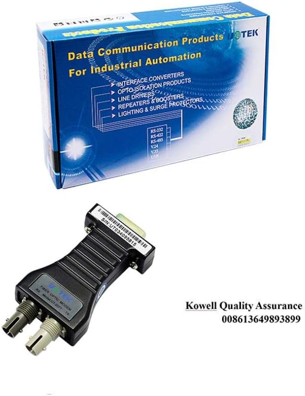 Self-Powered RS-232 to Optical Fiber F837