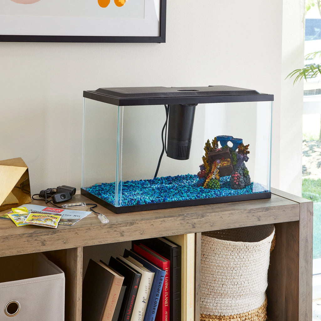 10-Gallon Glass Aquarium Starter Kit A4256