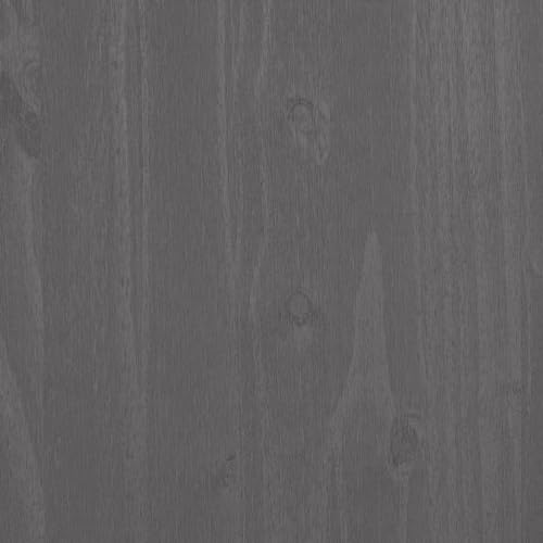 Light Gray Solid Wood Pine Sideboard F534