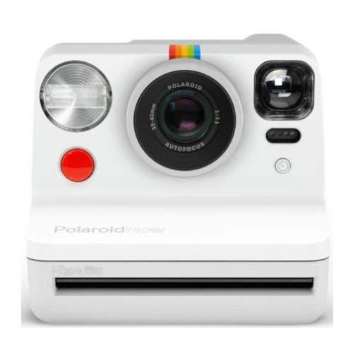 White Instant Camera with Lens P472720