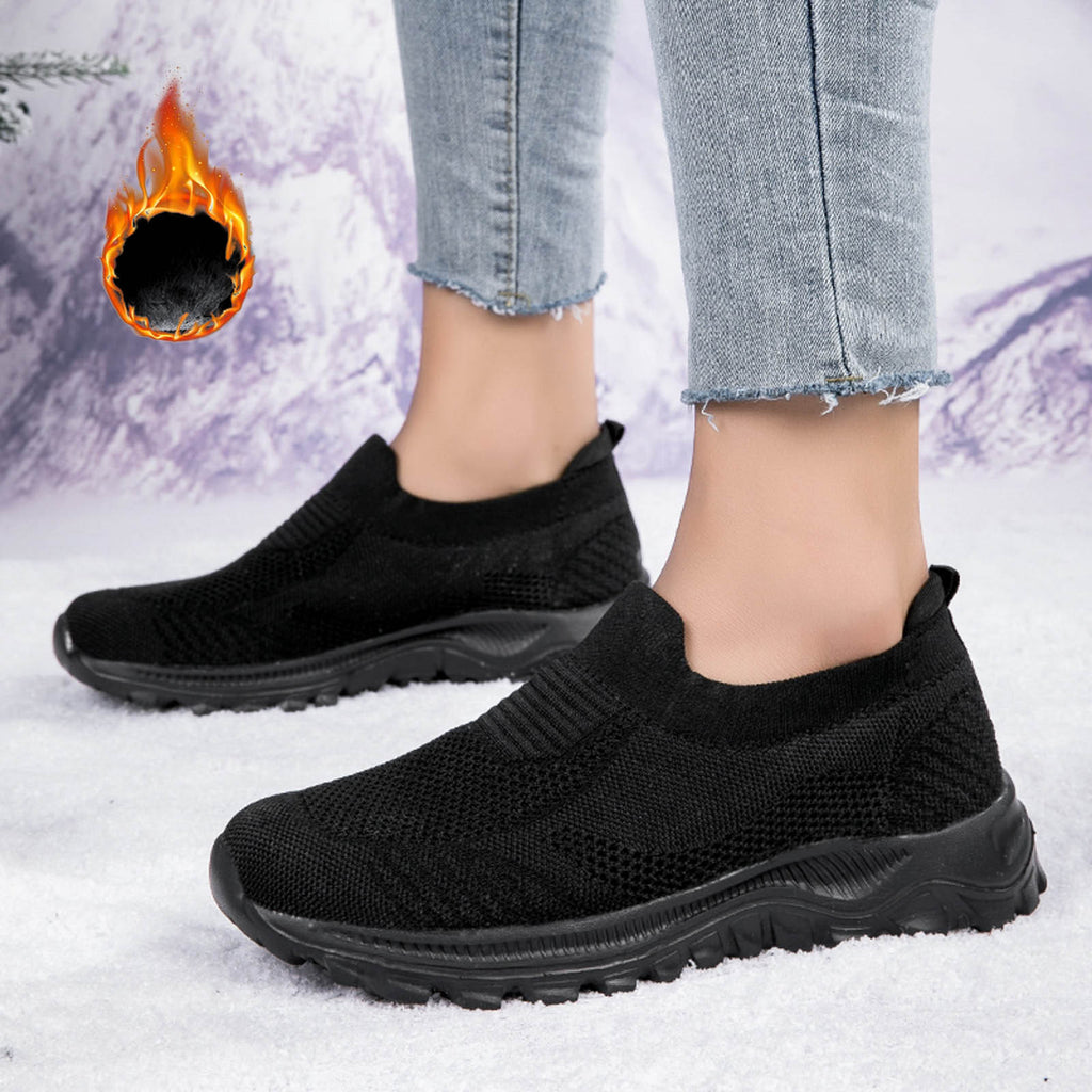 Fuzzy Snow Boots for Women Winter Boots J4986