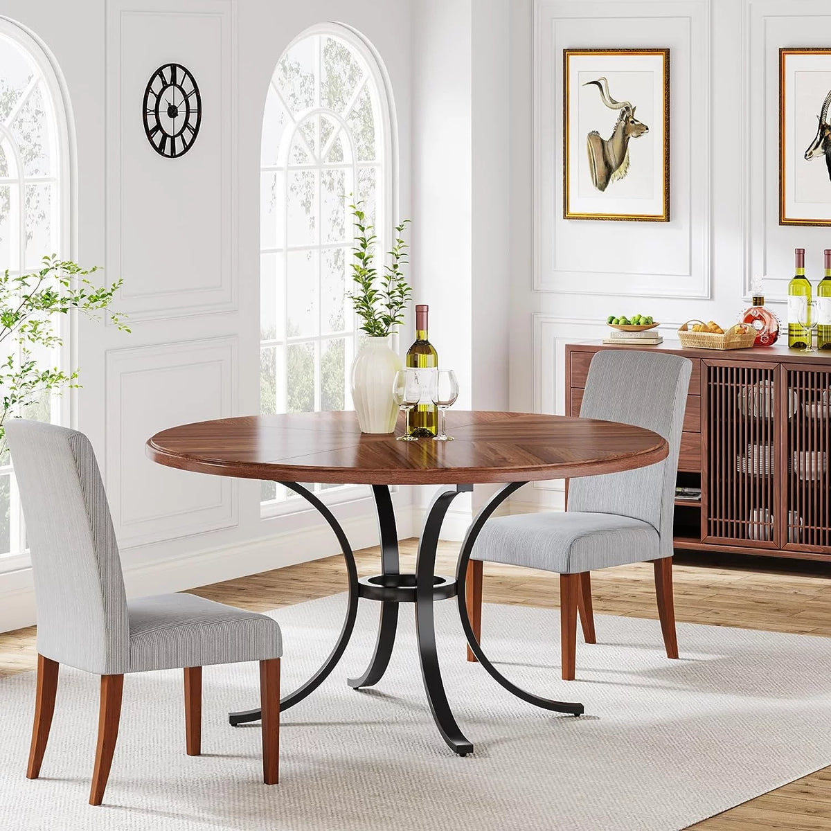 Round Dining Table for 4-6 People U5288