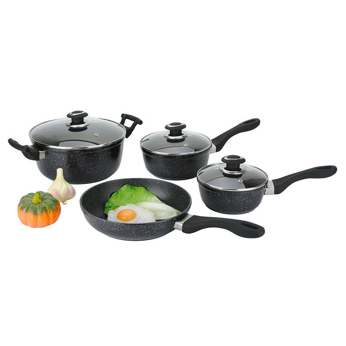 Cast Aluminum Nonstick 7-Piece Cookware Set R16560