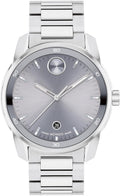 Men's Sport Watch - Swiss Quartz Movement, Stainless Steel Link Bracelet - 42mm T803