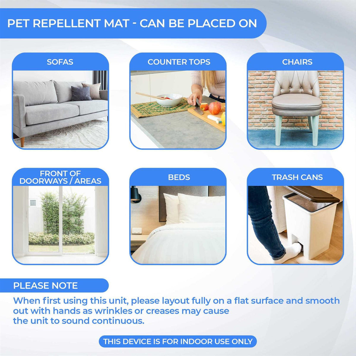 Sonic Repellent Mats Y17094