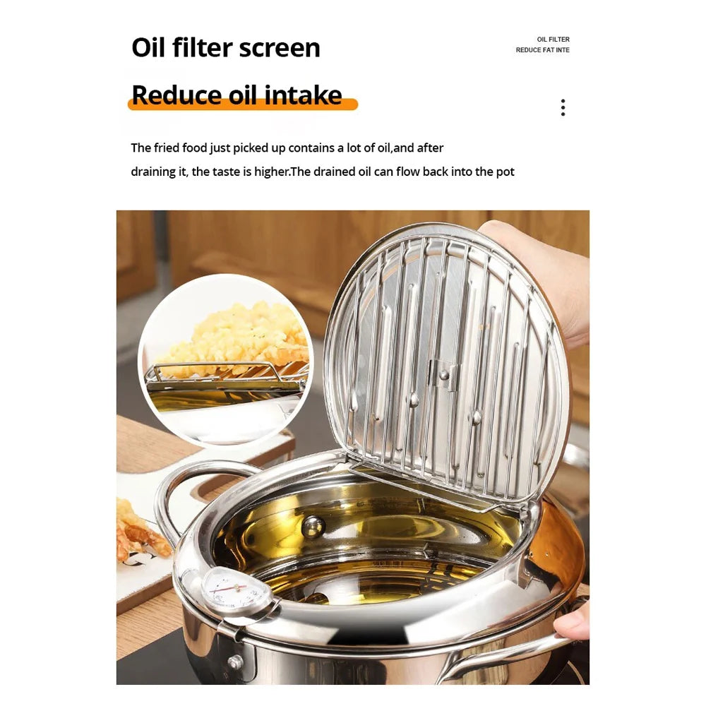 Stainless Steel Fryer Pot P810