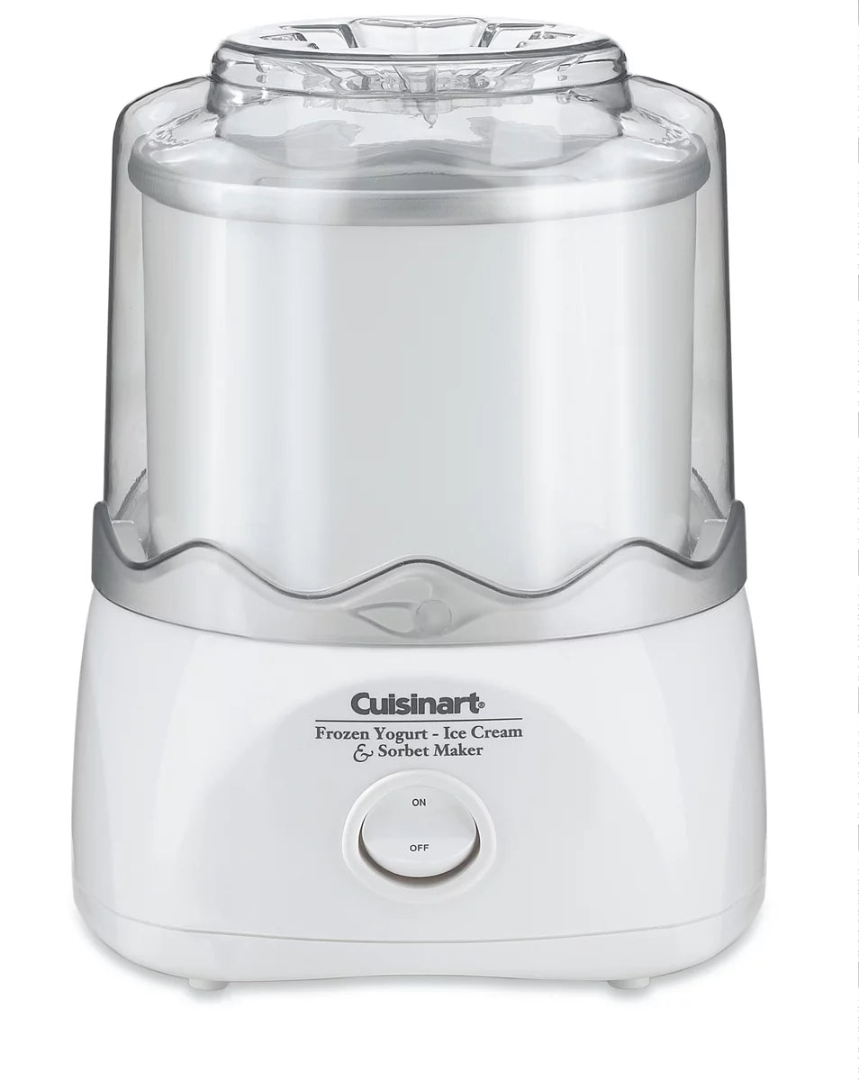 Automatic 1-1/2-Quart Ice Cream Maker, White P3441