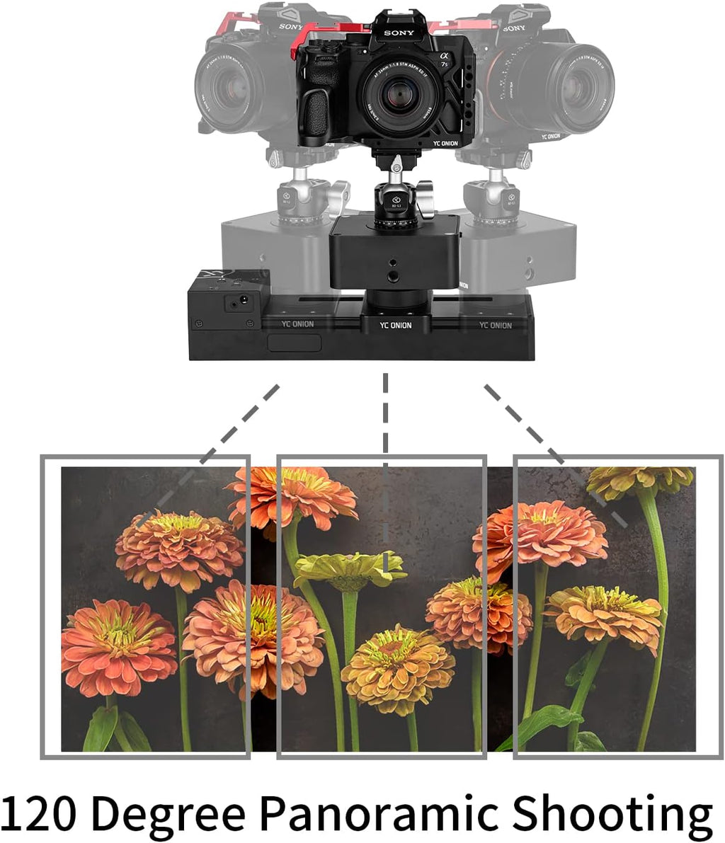 Motorized Mini Camera Slider 10.5/26.8cm Aluminum Alloy H872