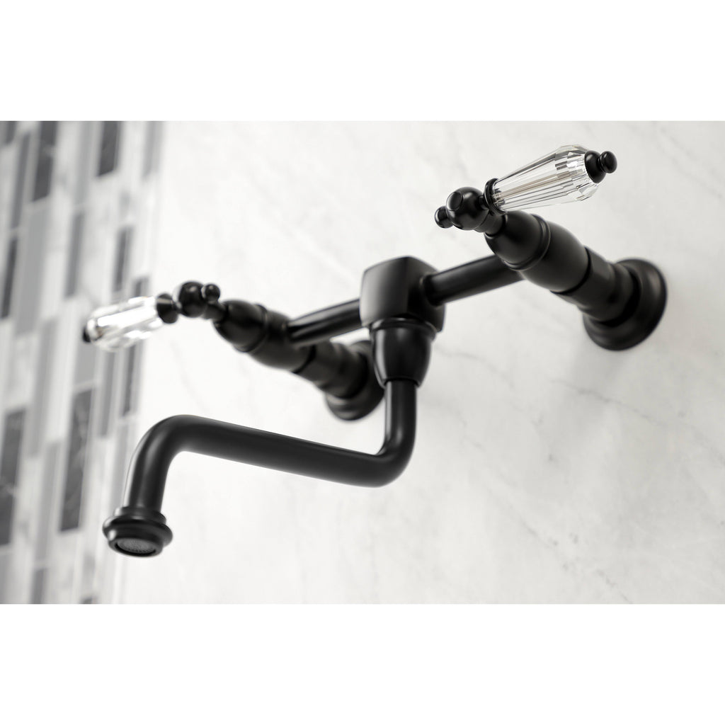 Polished Brass Wall Mount Vessel Sink Faucet G31672